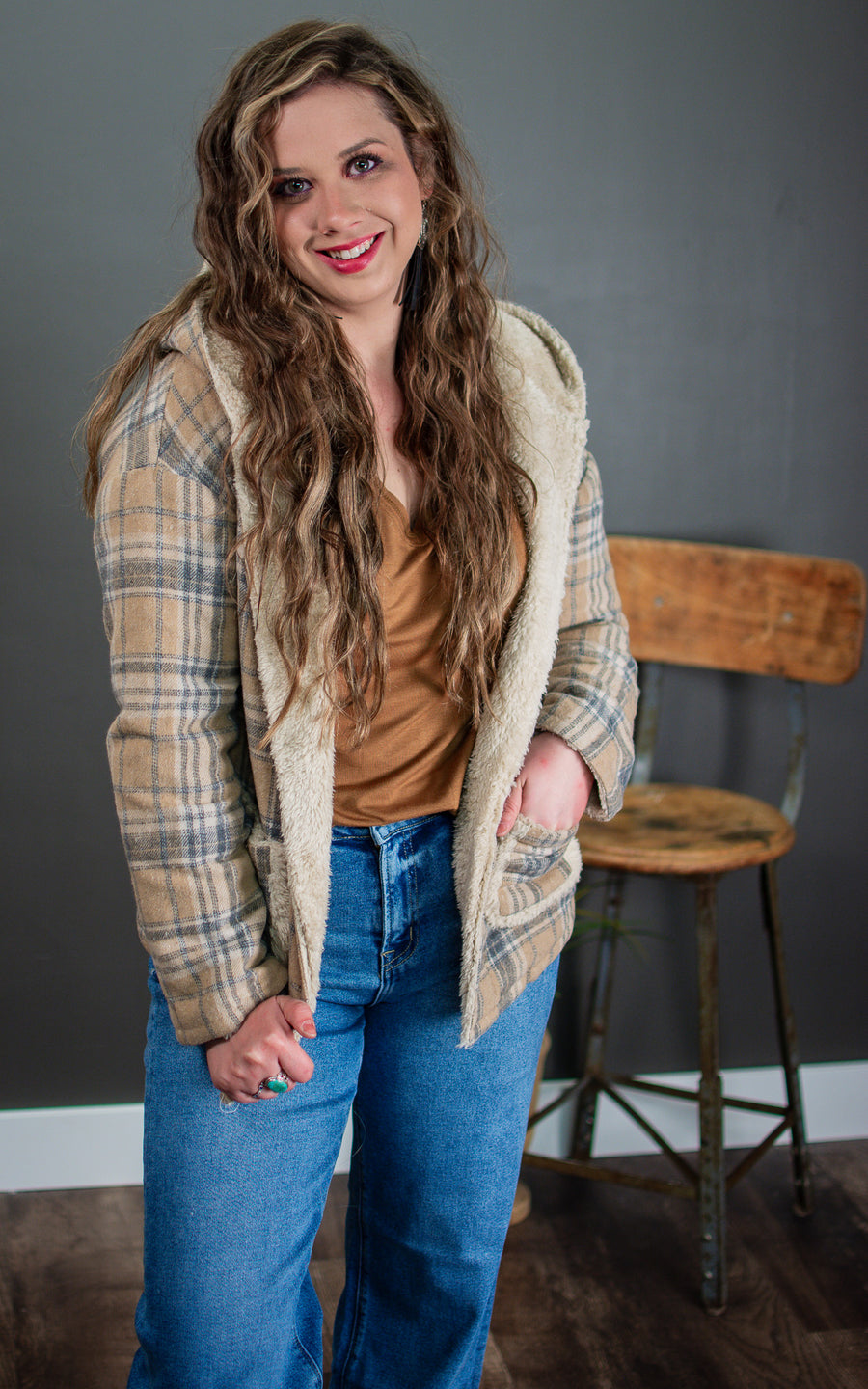 Hibernation Plaid Jacket