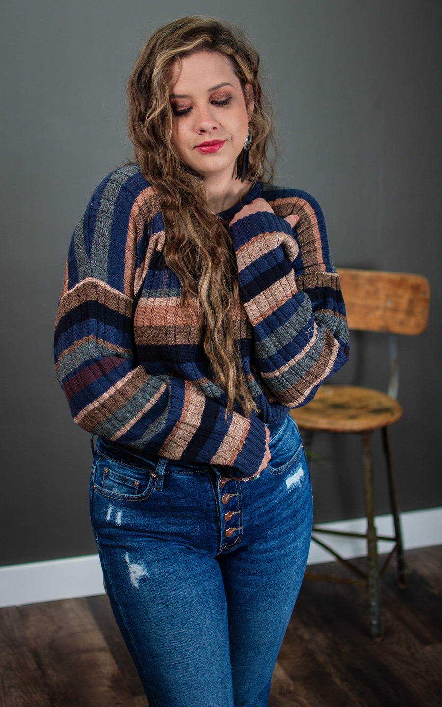 New York Cropped Sweater