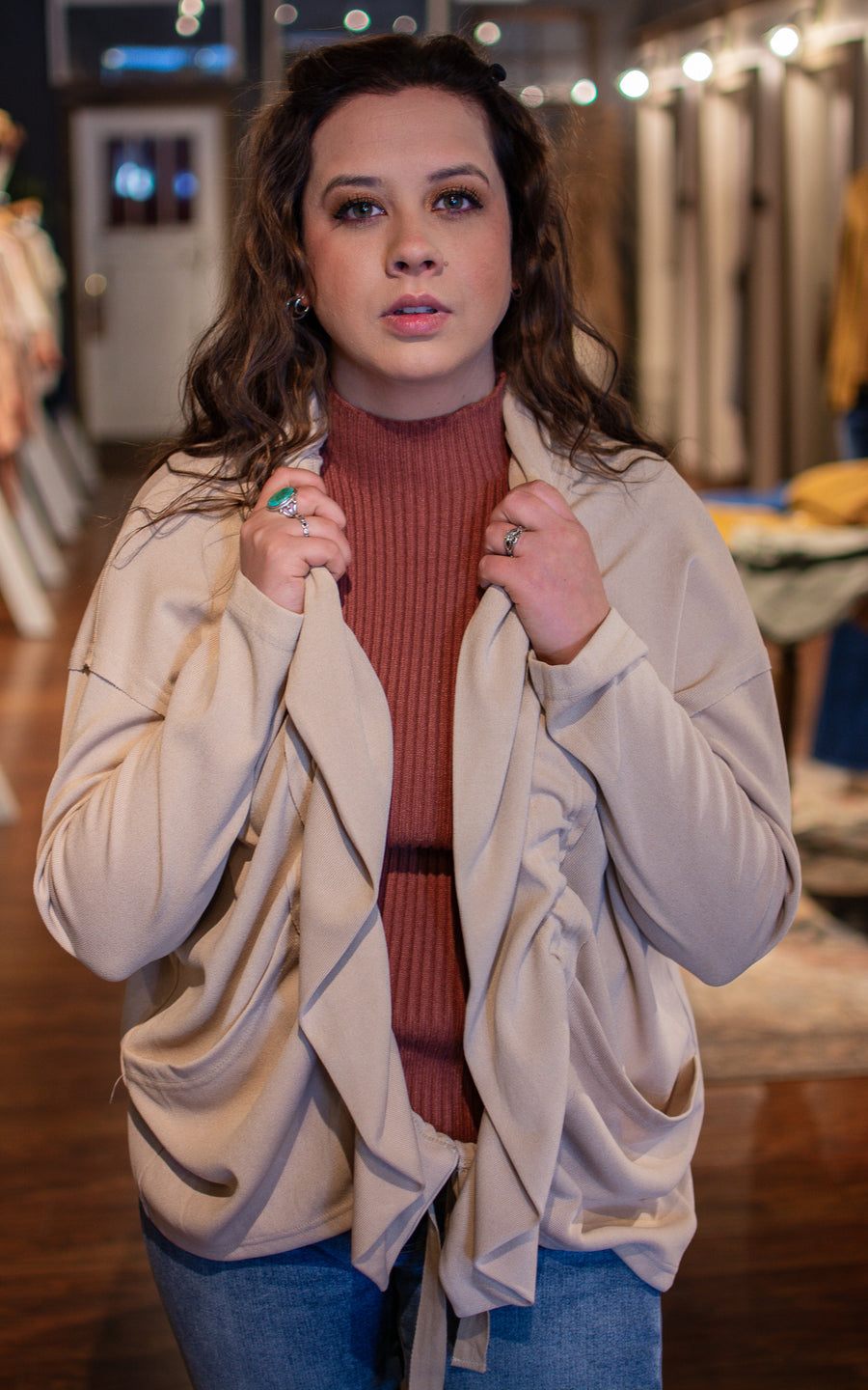 Pastel Begonia Cardigan