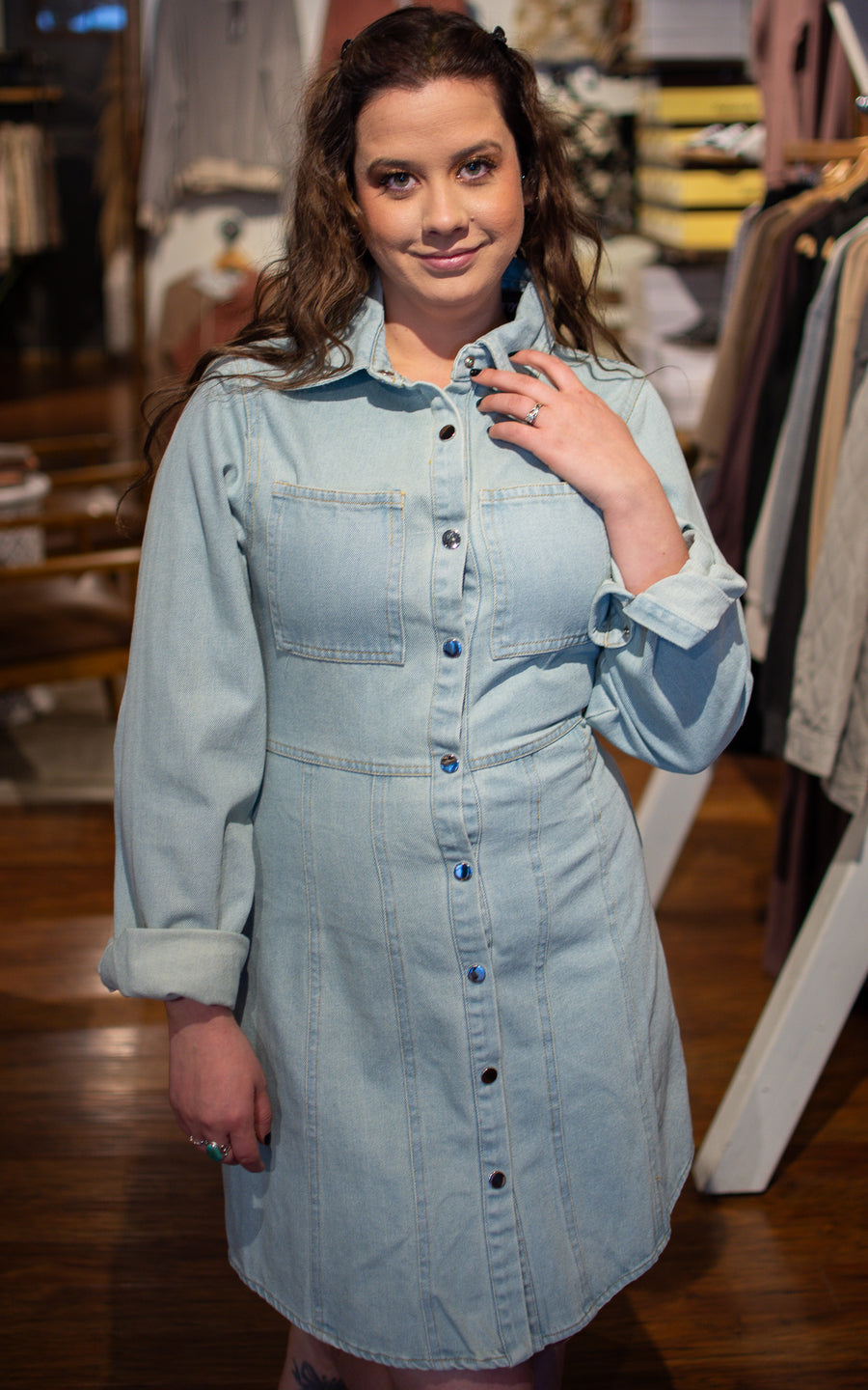 Darling Denim Dress