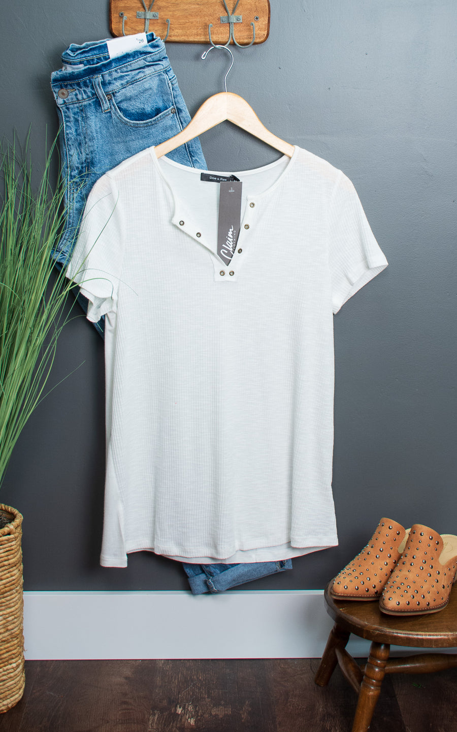 Brandy Eyelet Top