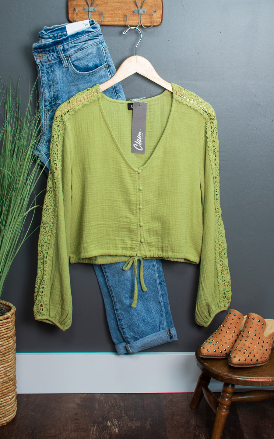 Charlie Sage Top