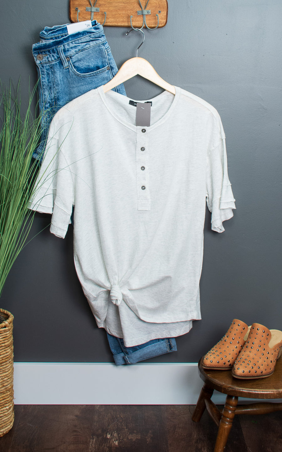 Penny Knit Tee