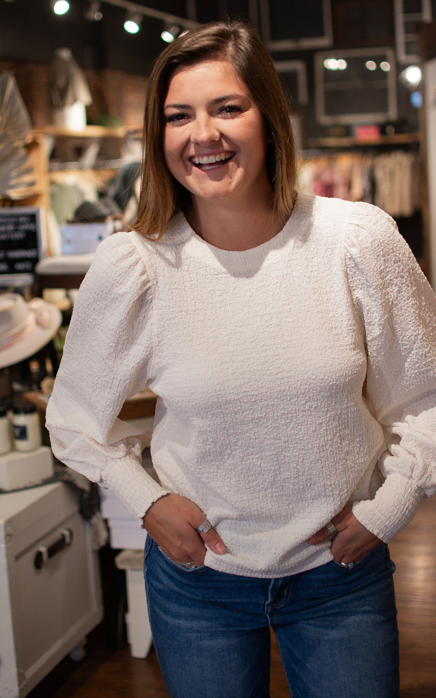 Snow Fall Blouse