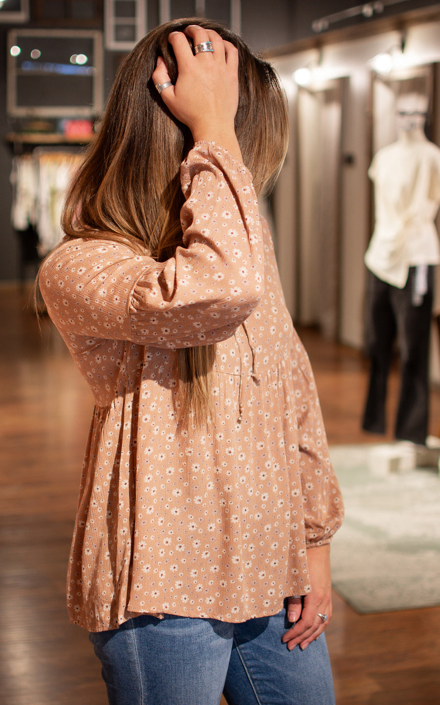 Ditsy Floral Top