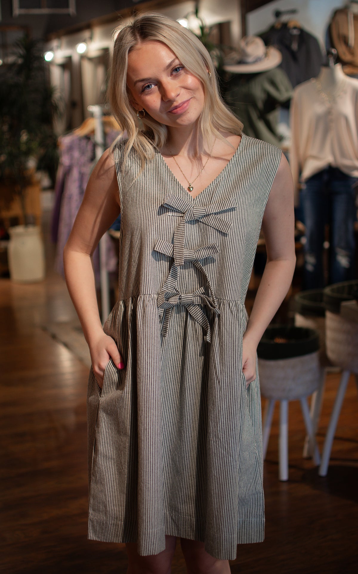 Wednesday Bow Dress