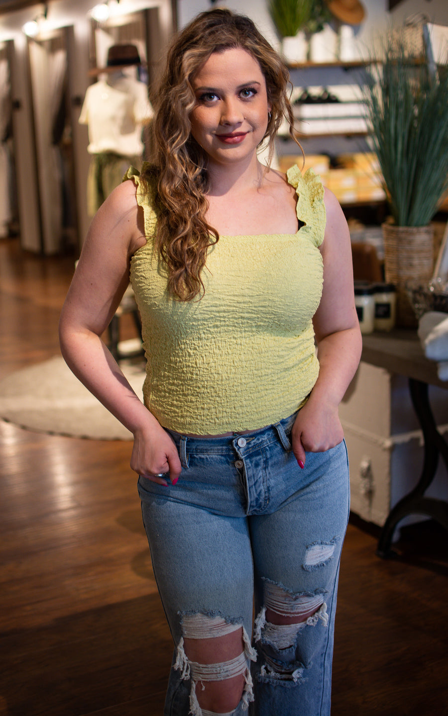 Lime Refresher Tank Top