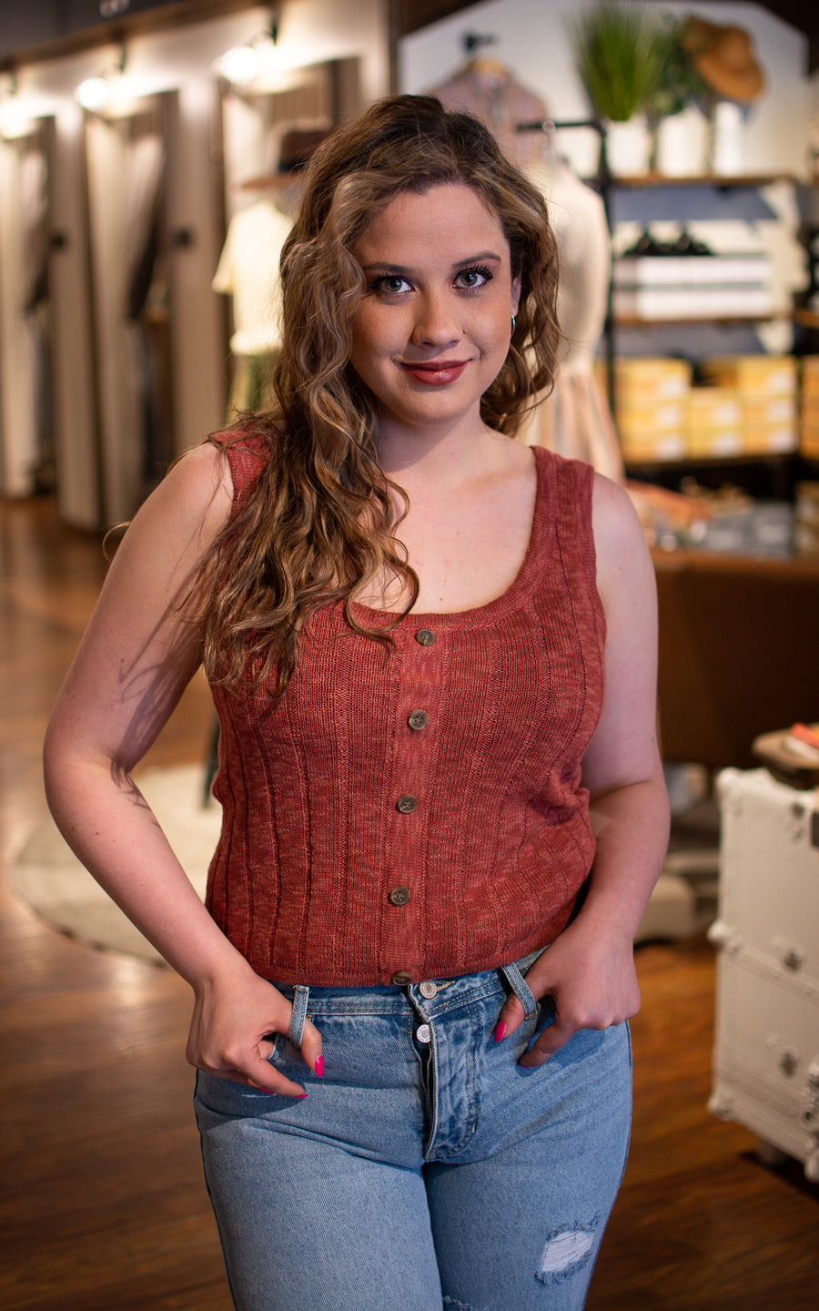 Rose Garden Tank Top