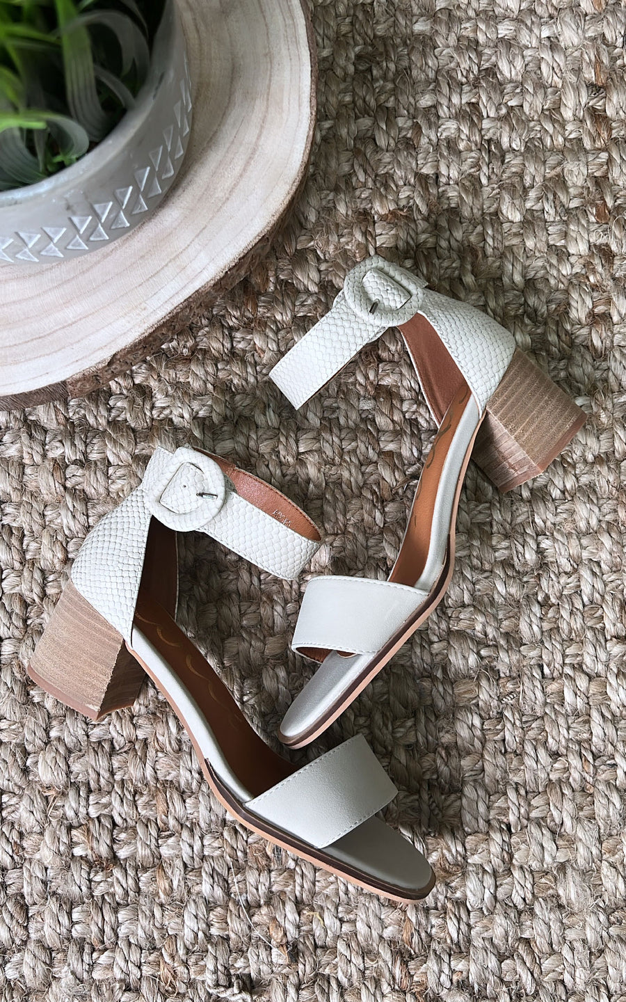 Justine Strap Sandal Heels