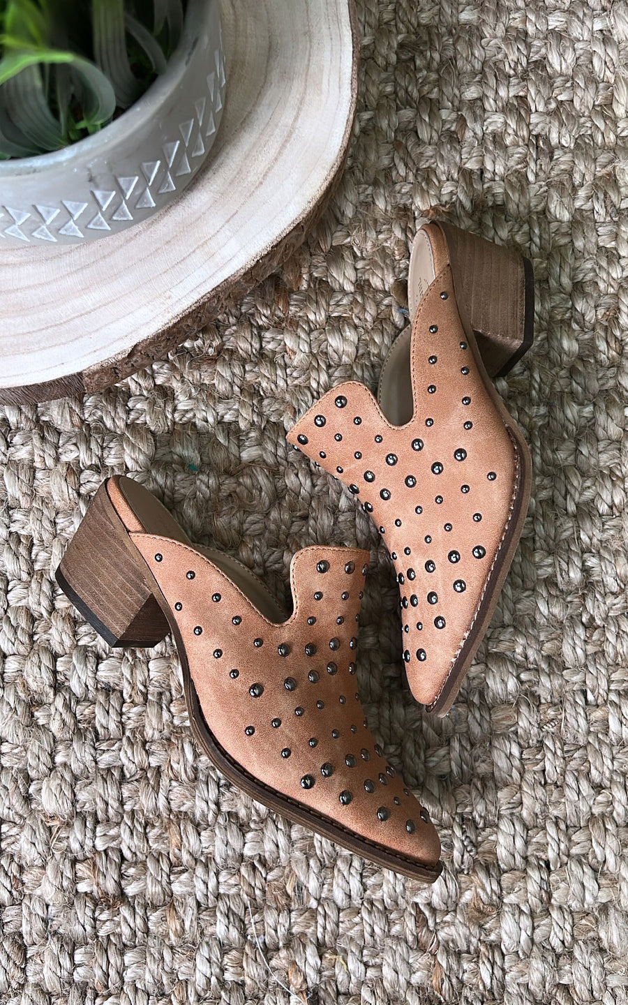 Remi Studded Mules