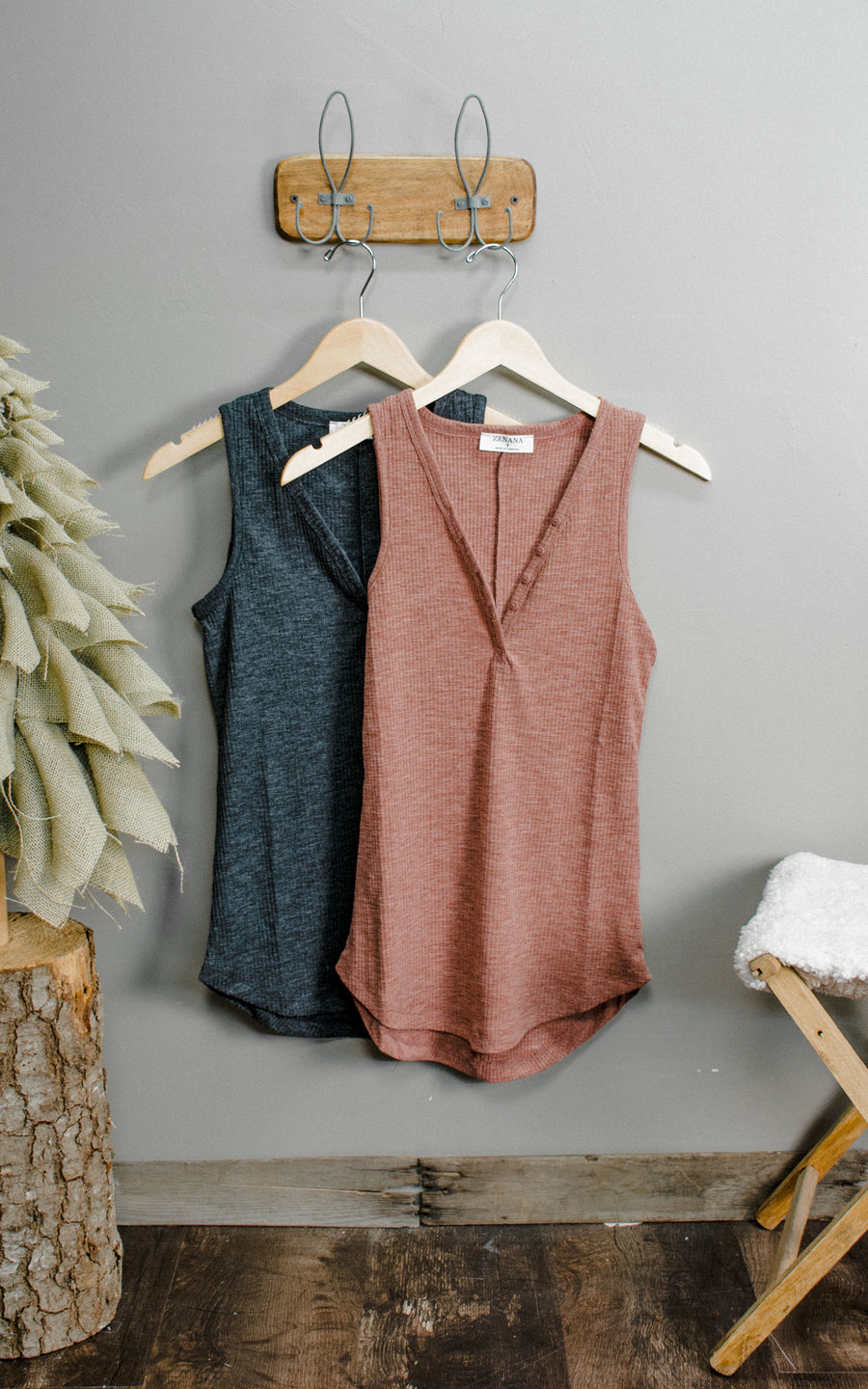 Classic Ribbed Tank Top
