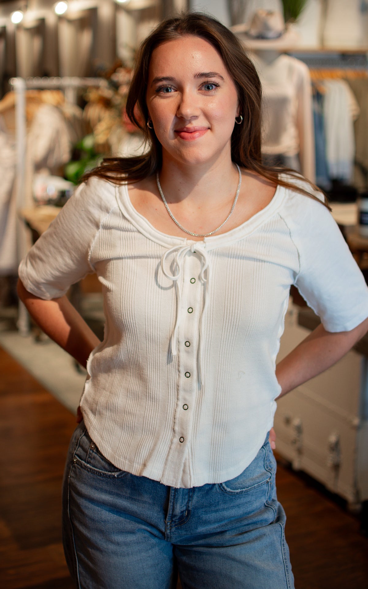 Hazel Raglan Top