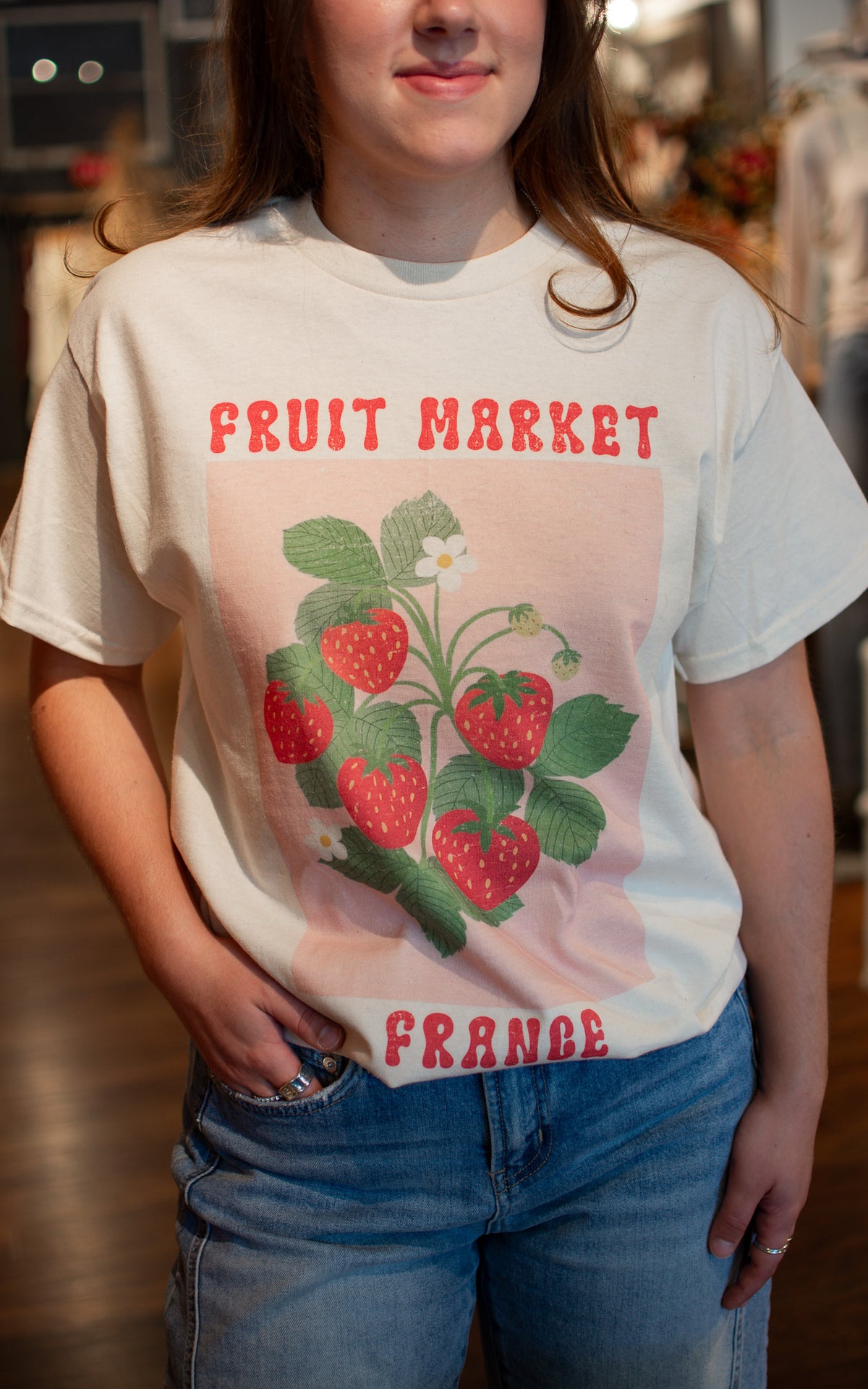 Fruit Market France Graphic Tee