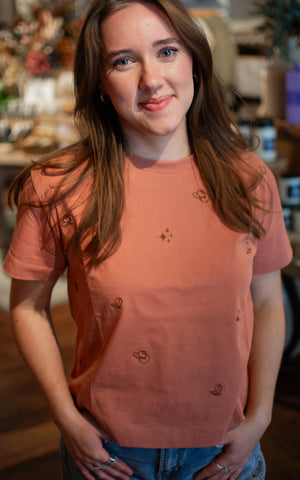 Cowgirl Embroidered Tee