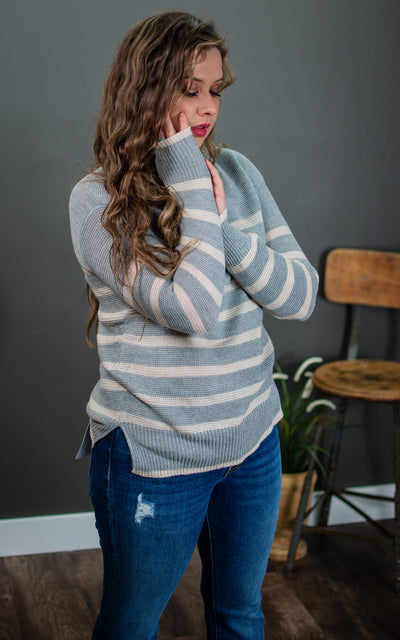 Confetti Striped Sweater