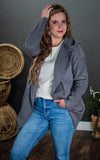 Terry Pocket Cardigan