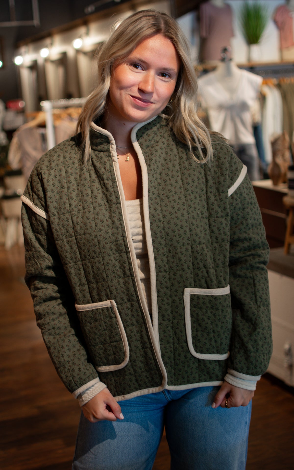 Yarrow Quilted Coat