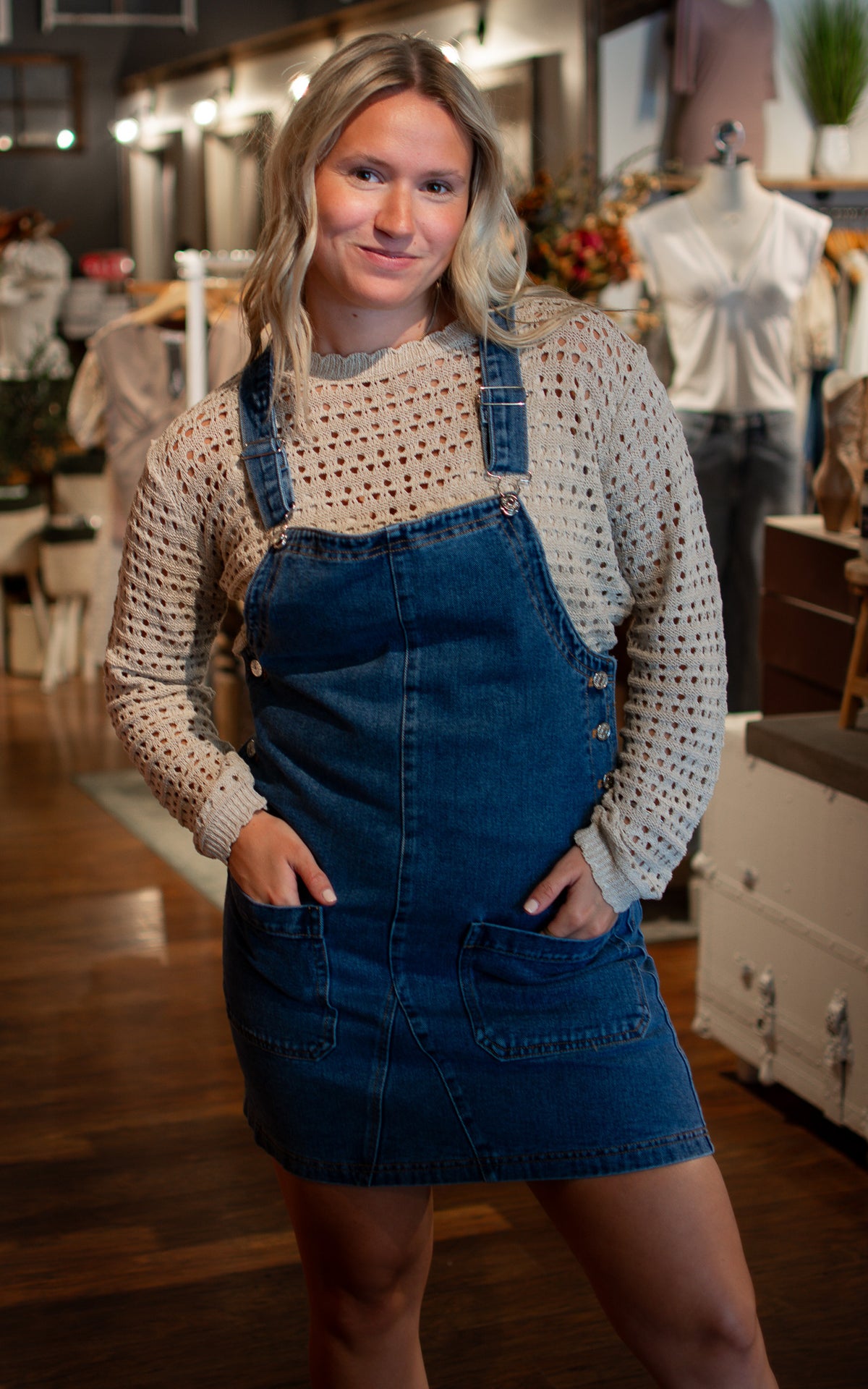 Denni Denim Overalls