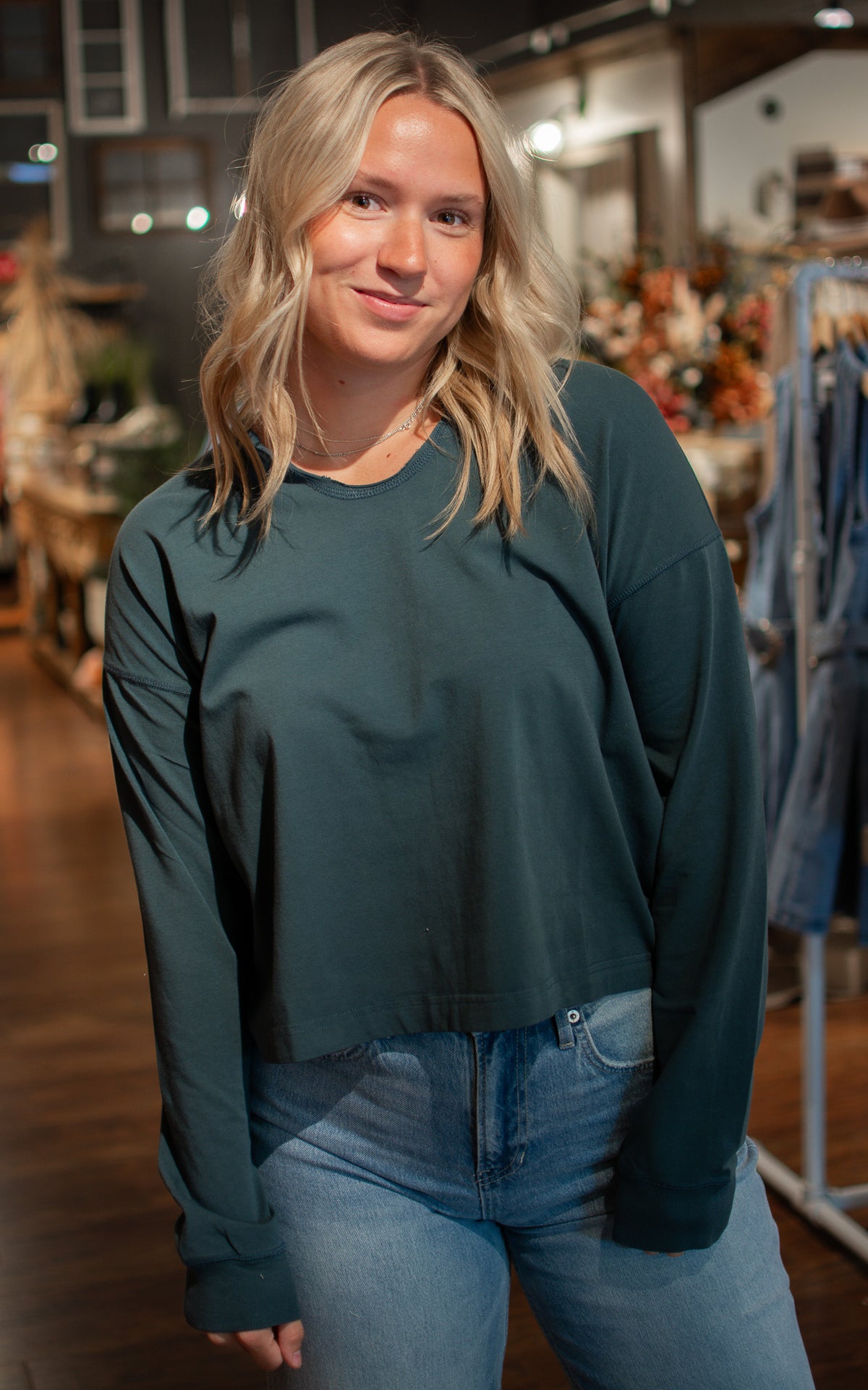Rebel Midnight Long Sleeve Top