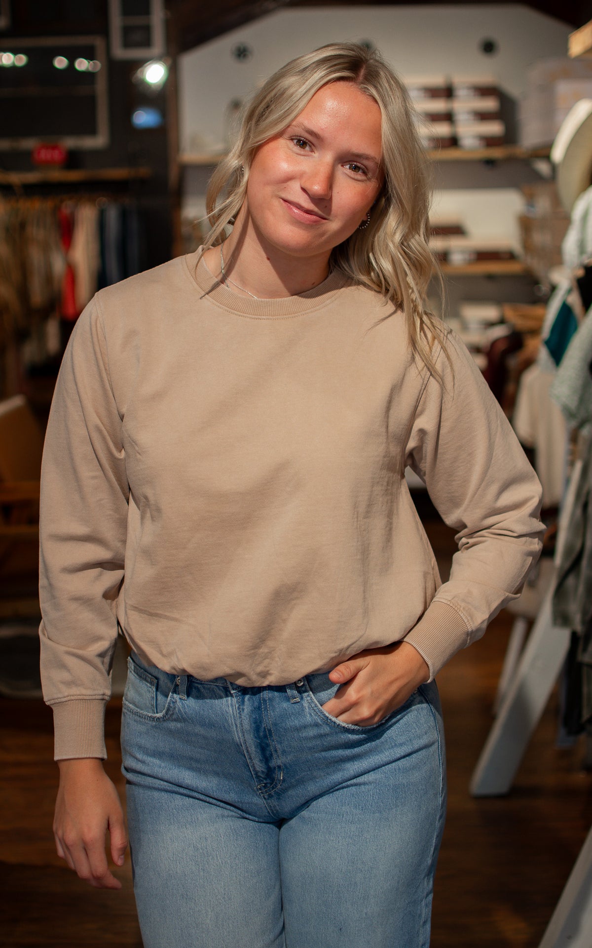 Snatched Basic Sweatshirt