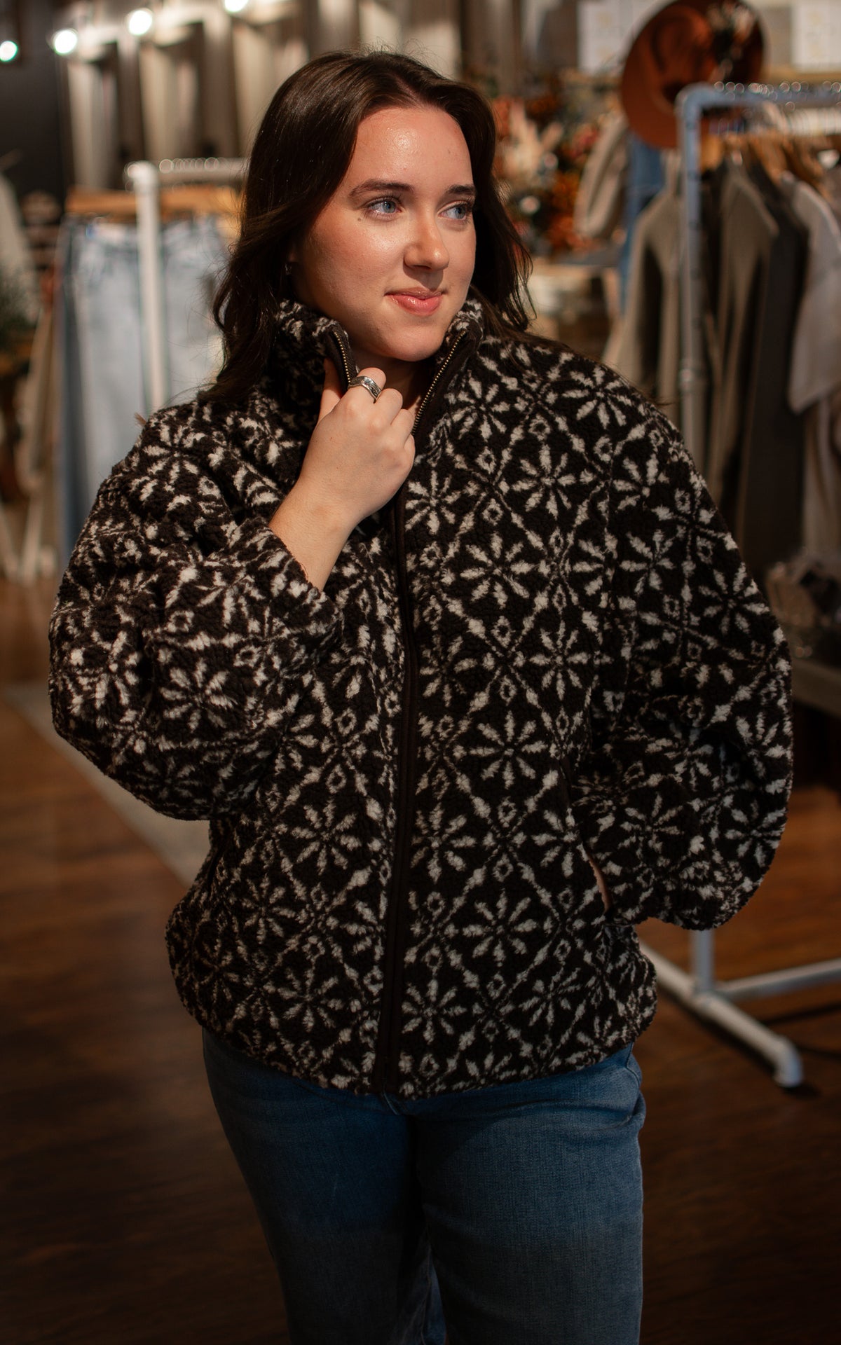 Winters Coming Sherpa Jacket