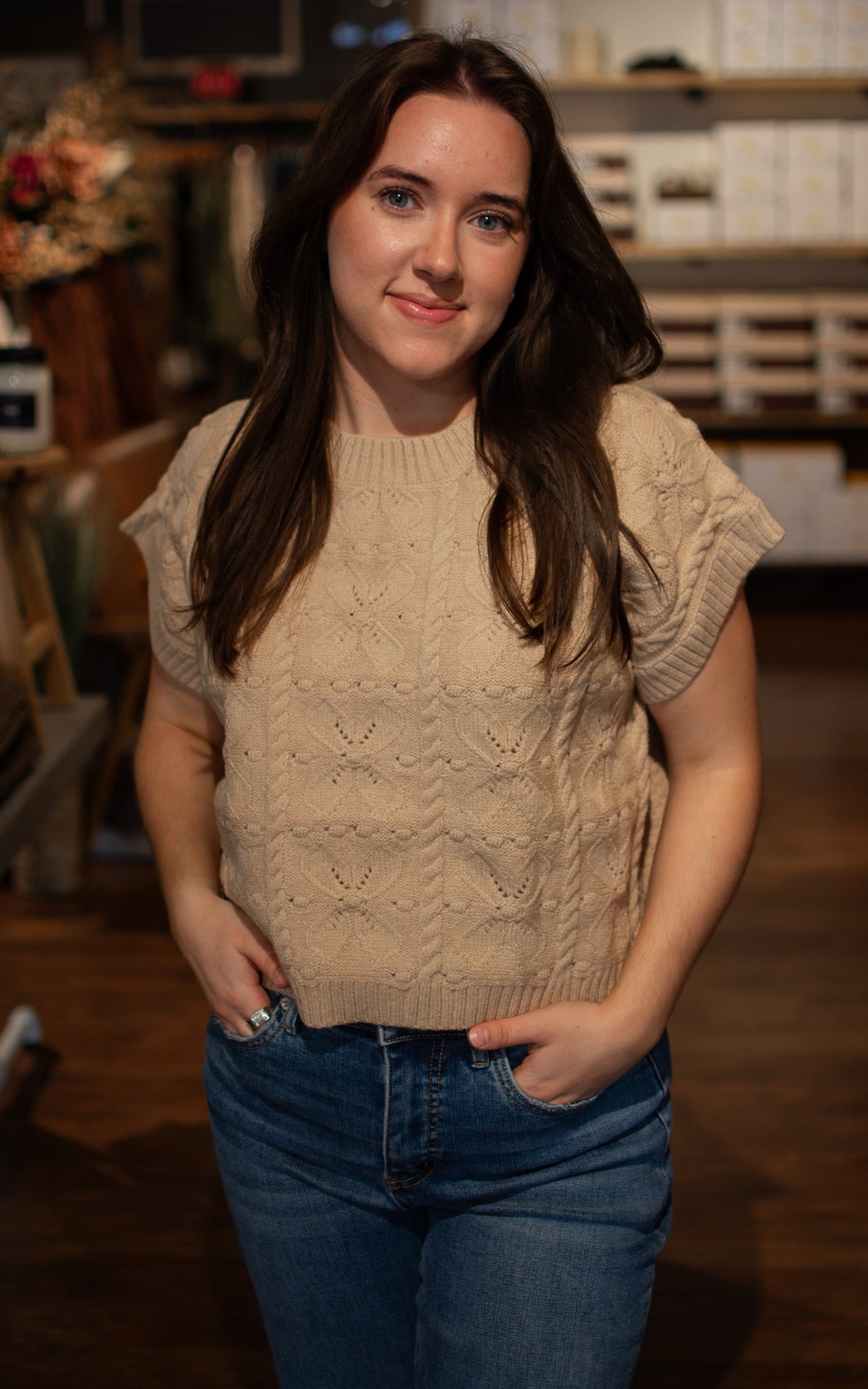 Grandma's Garden Sweater Vest