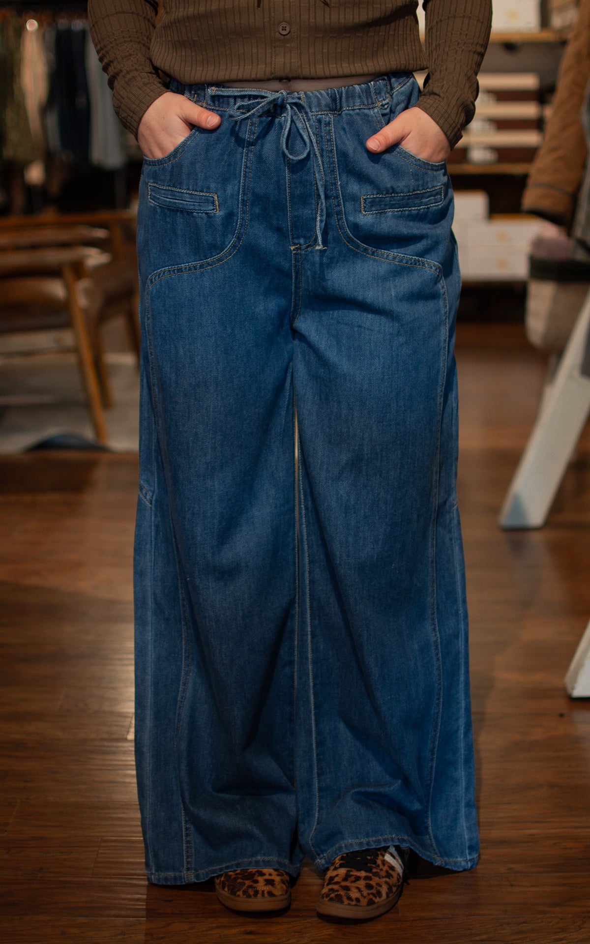 Flora 70's Denim Pants