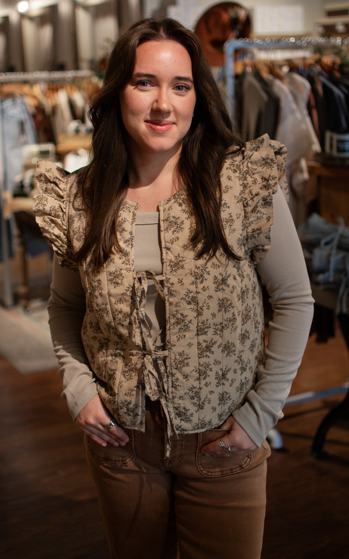 Wild West Ruffle Vest