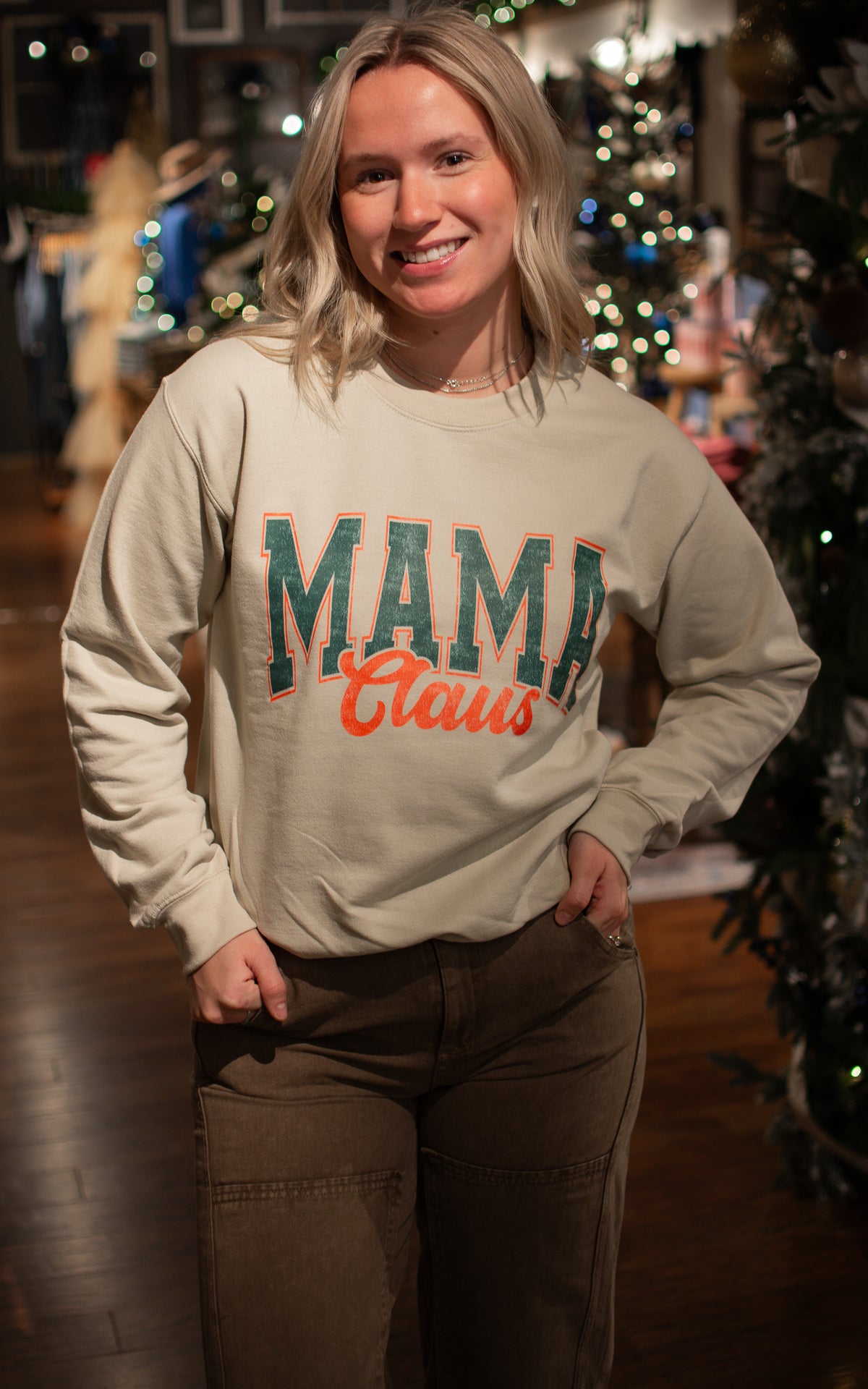 Mama Claus Christmas Crew