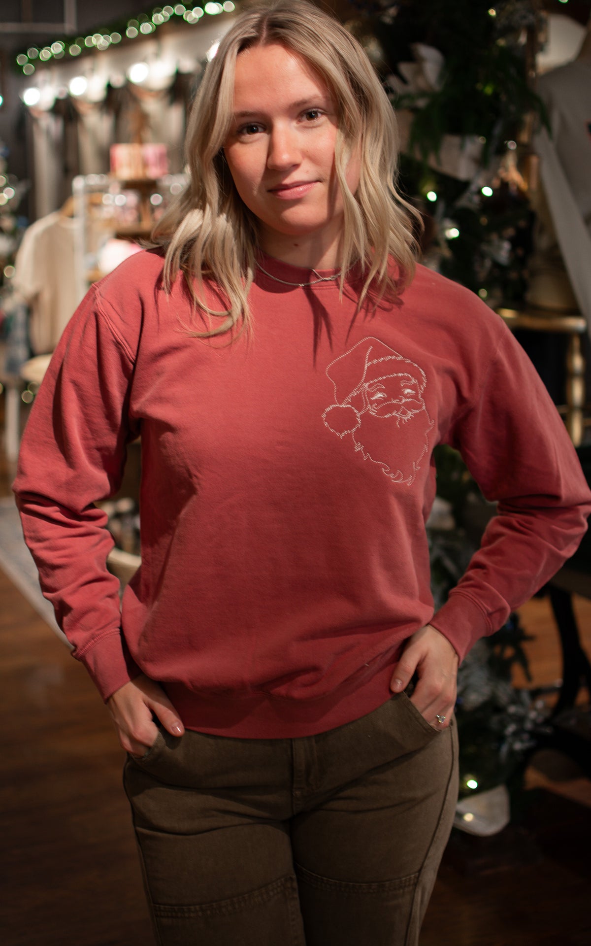 Crimson Santa Holiday Crew