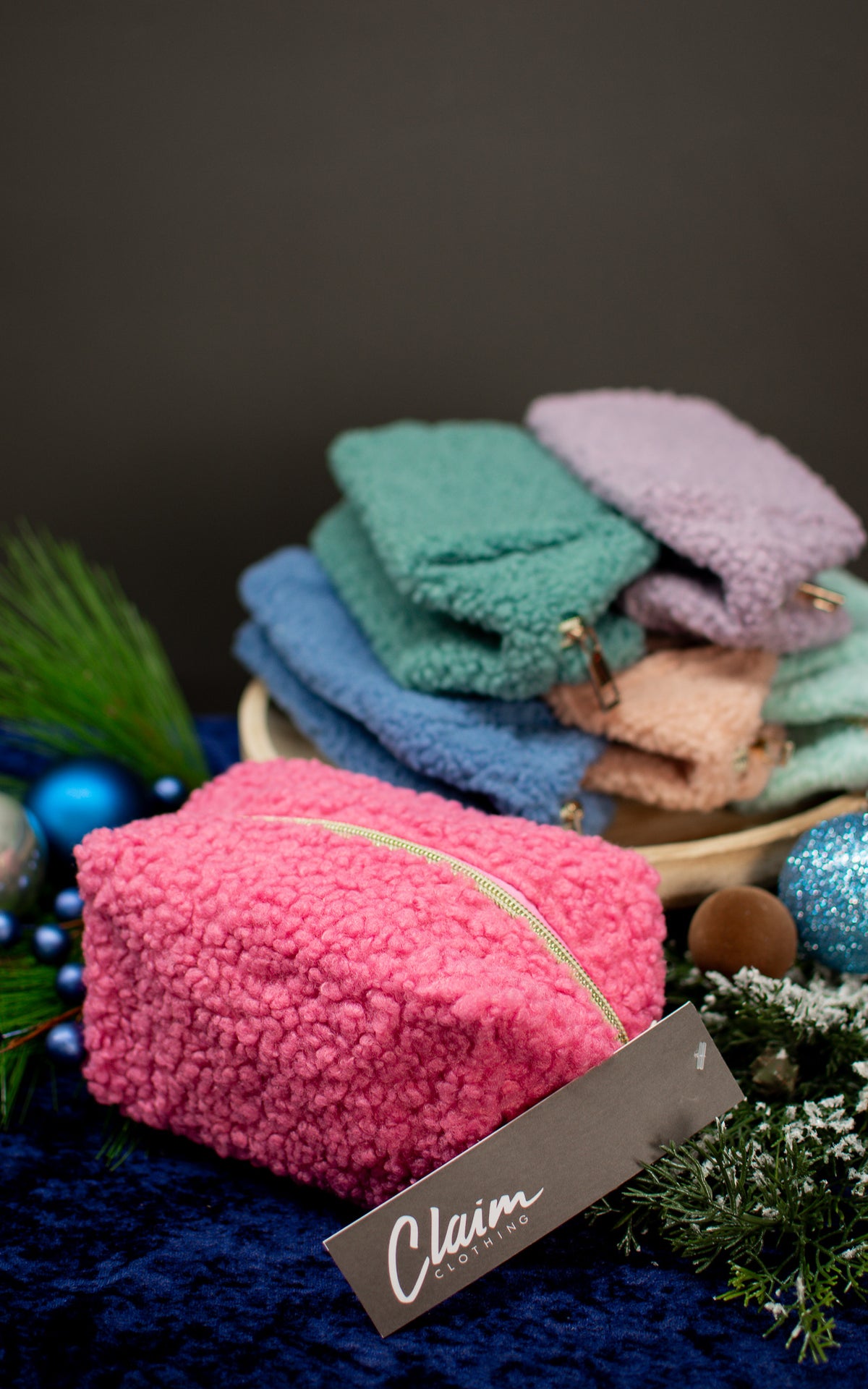 Teddy Jewel Makeup Bag