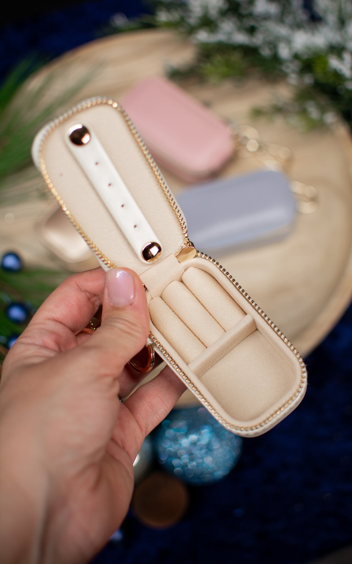 Crush Keychain Jewelry Case