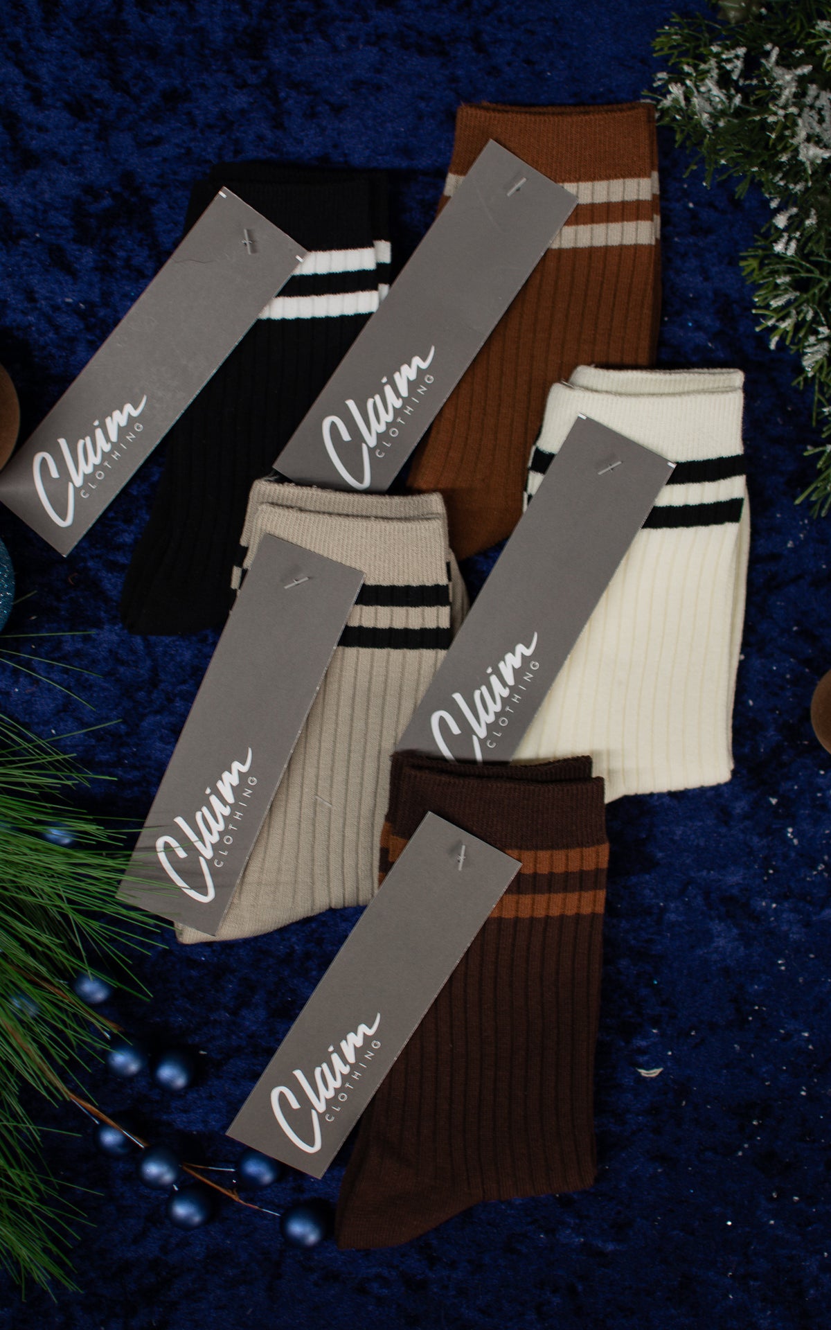 Gym Rat Striped Socks