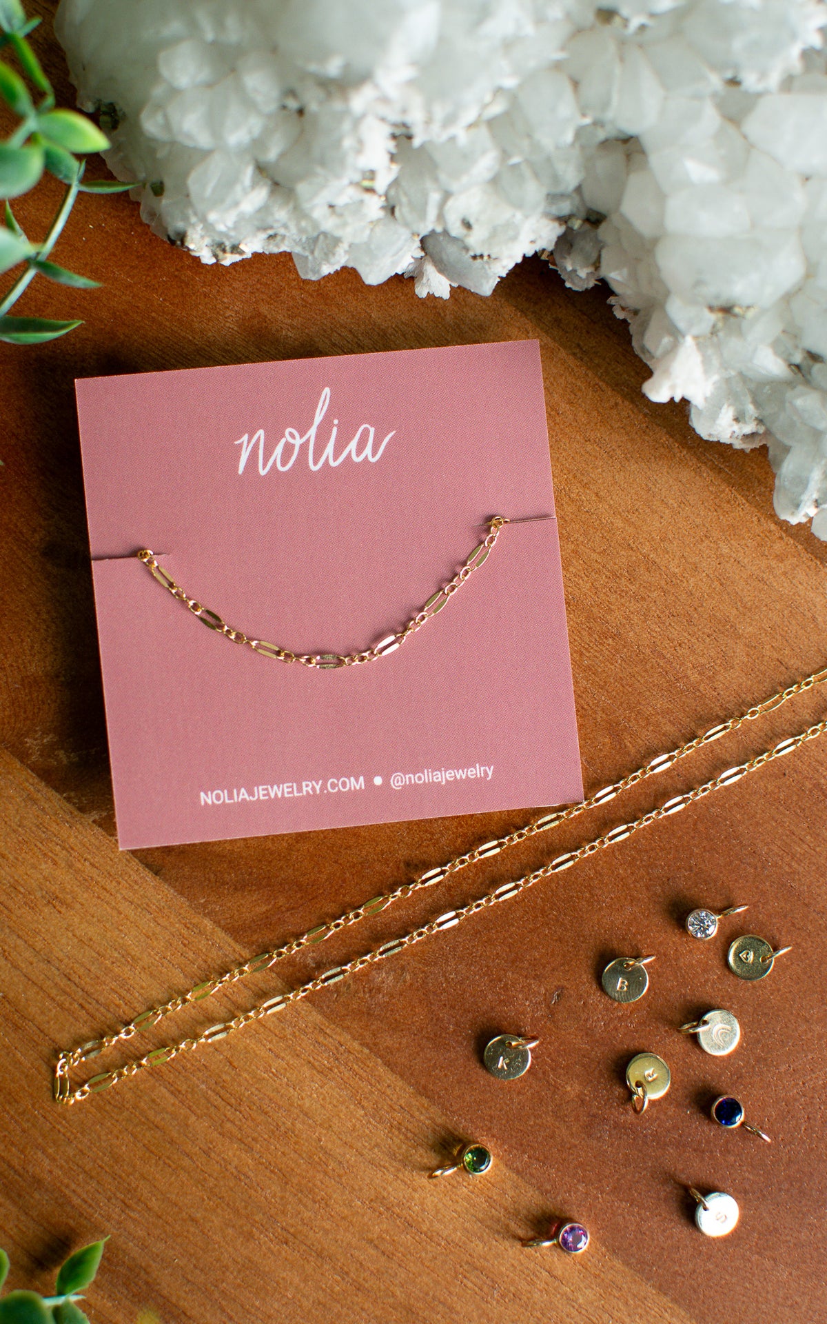 Nolia Gold Chain Necklace