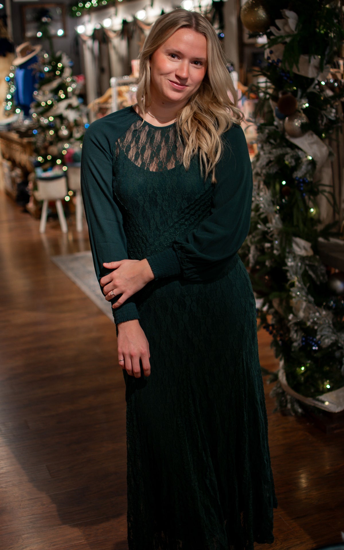 Ever Eve Lace Maxi Dress