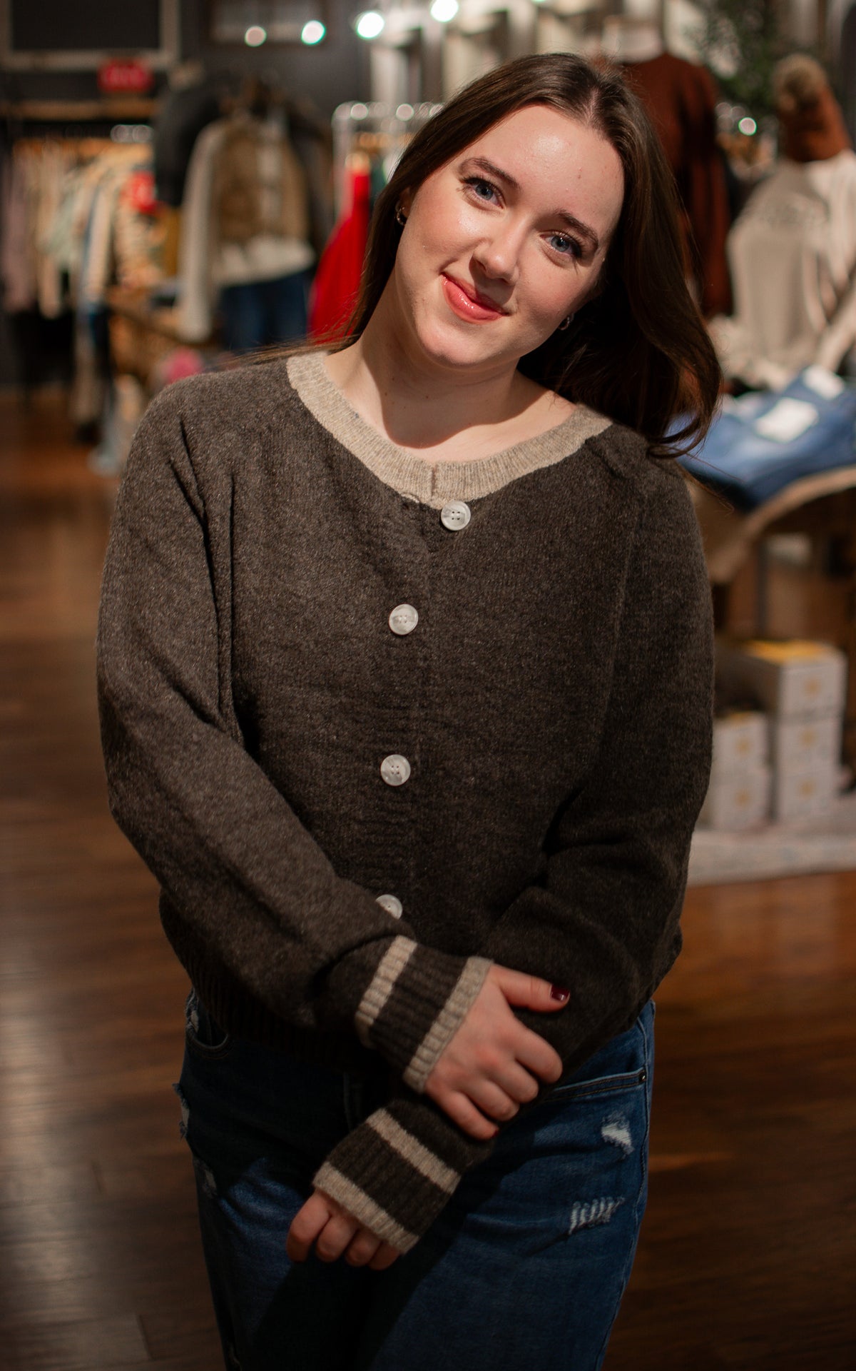 Swiss Miss Sweater Cardigan