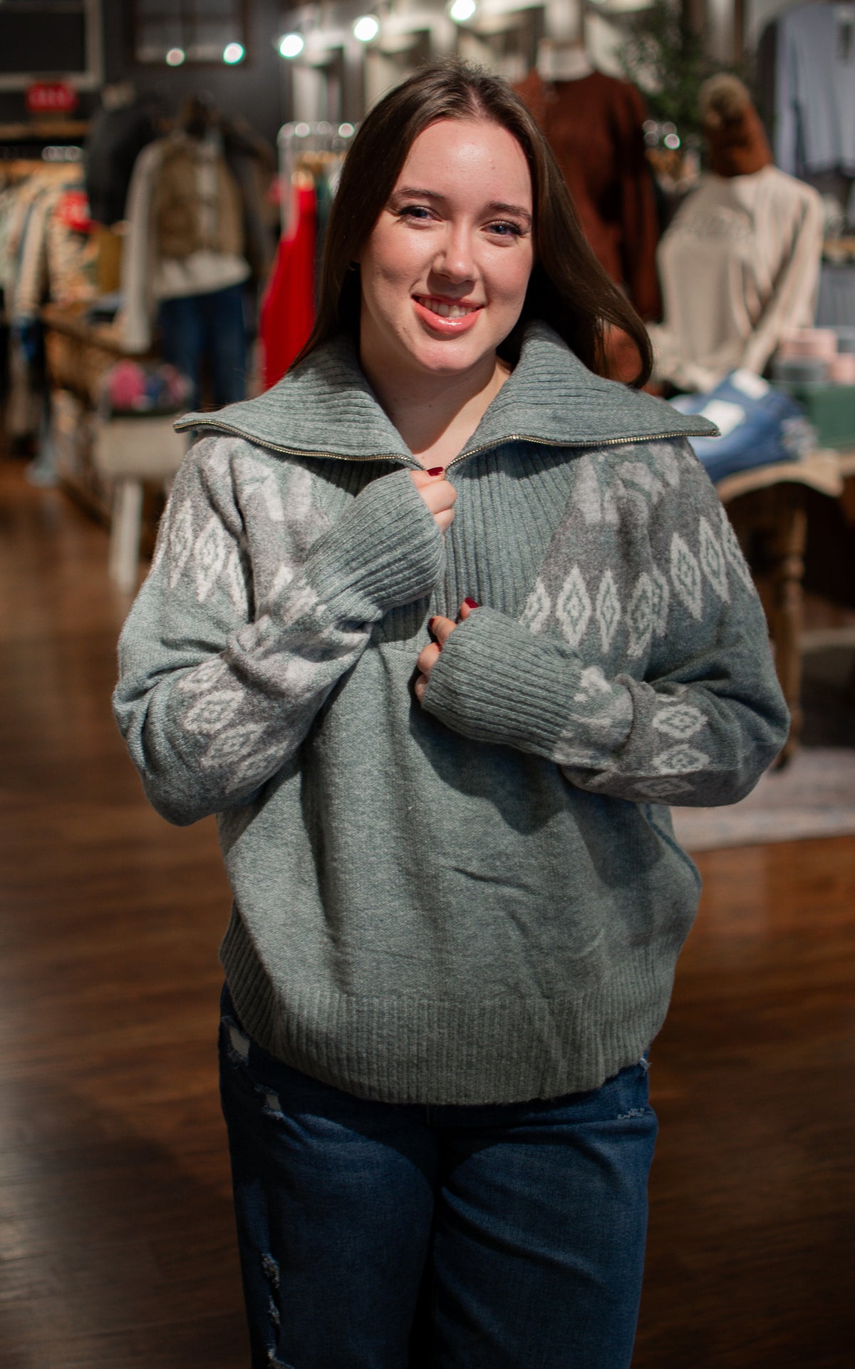 Spruce Up Quarter Zip