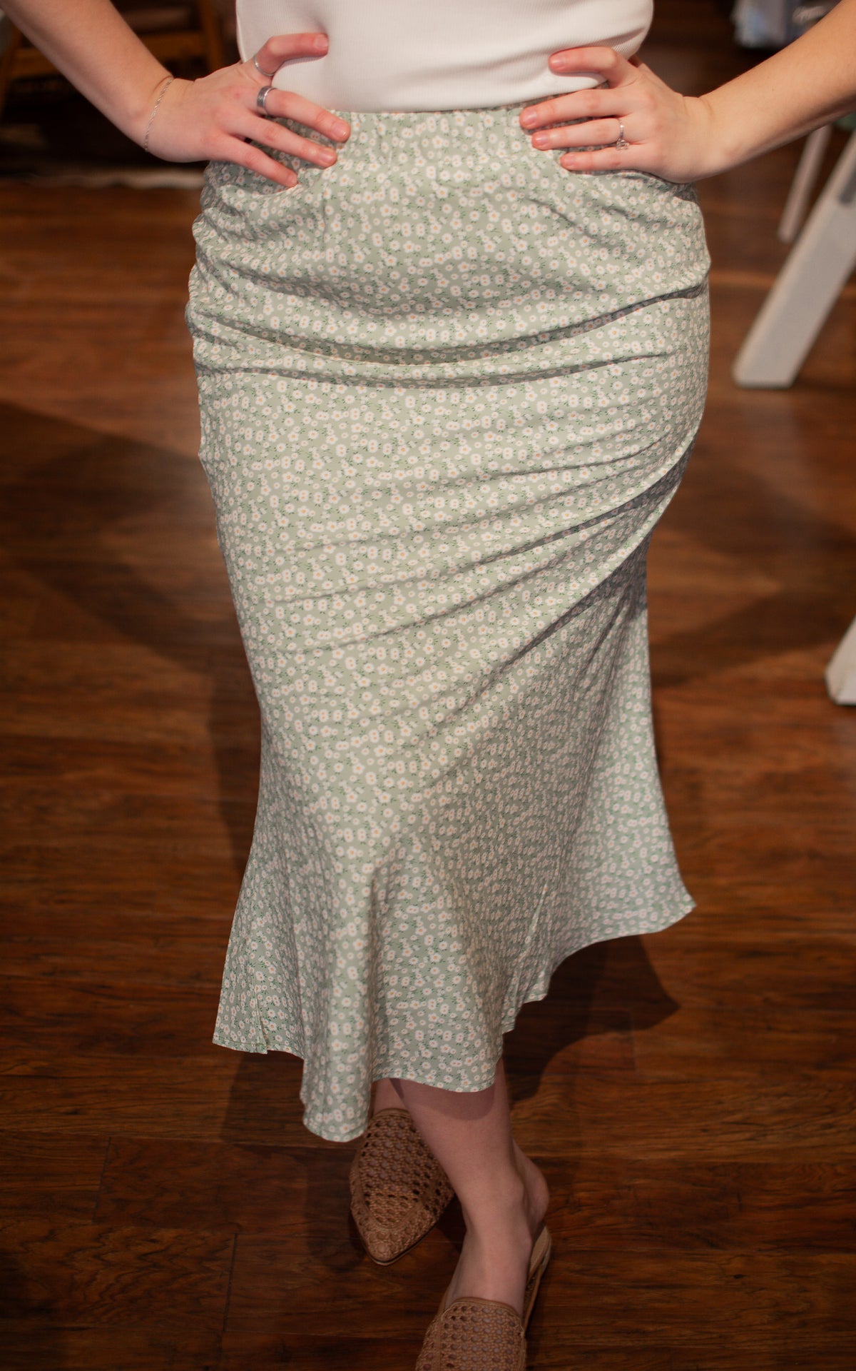 Church Morning Midi Skirt