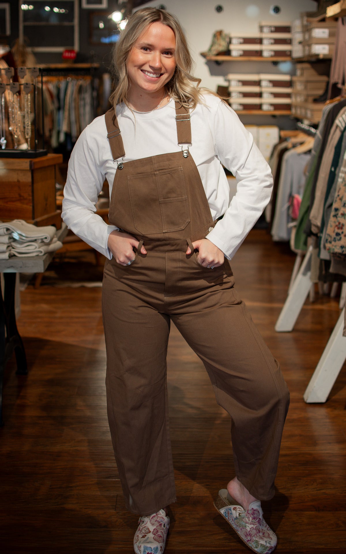 Corrale Barrel Overalls