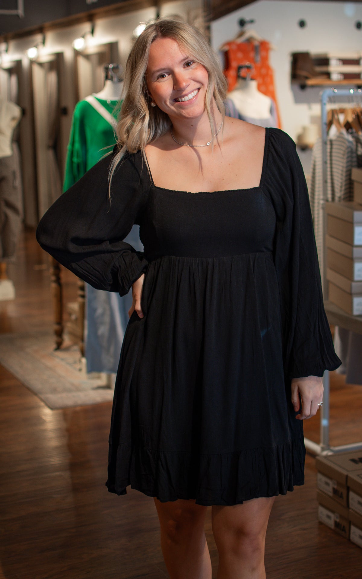 Black Tie Graduate Dress