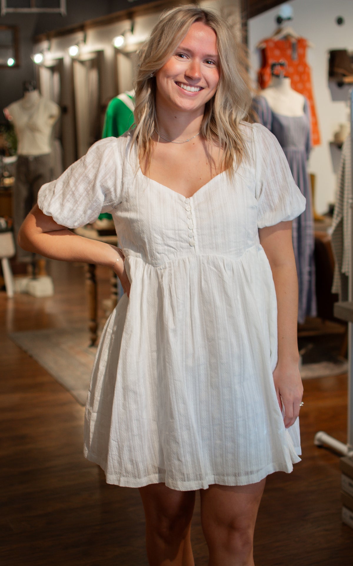 mini dress grad Velvi Short White Mini Grad Party Dress Brandi White / XSmall