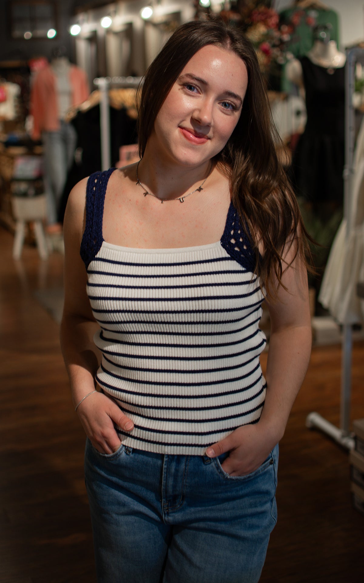 Woodstock Crochet Tank Top