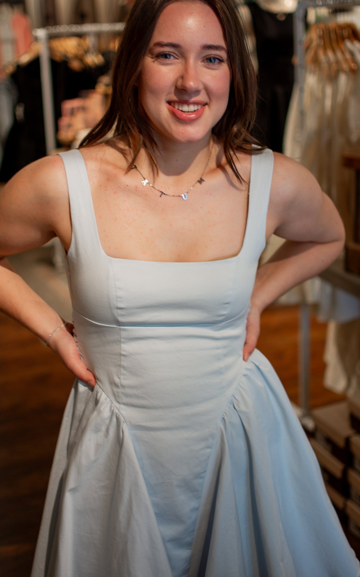 Baby Shower Flare Dress
