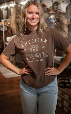 American Cowgirl Graphic Tee