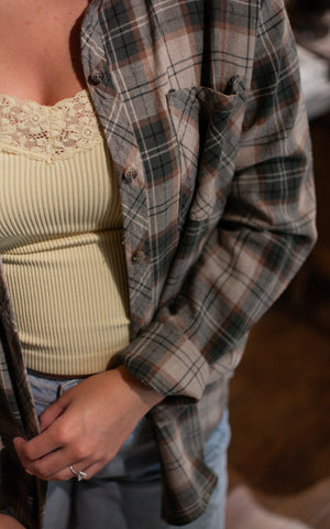 Honey Buns Flannel Shirt