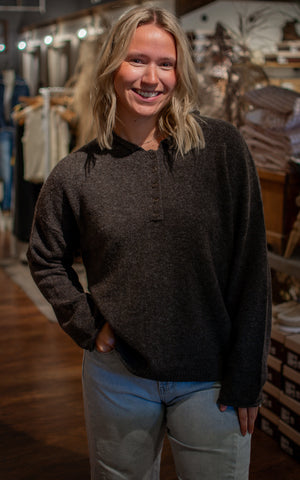 Sunshine Good Times Henley Sweater
