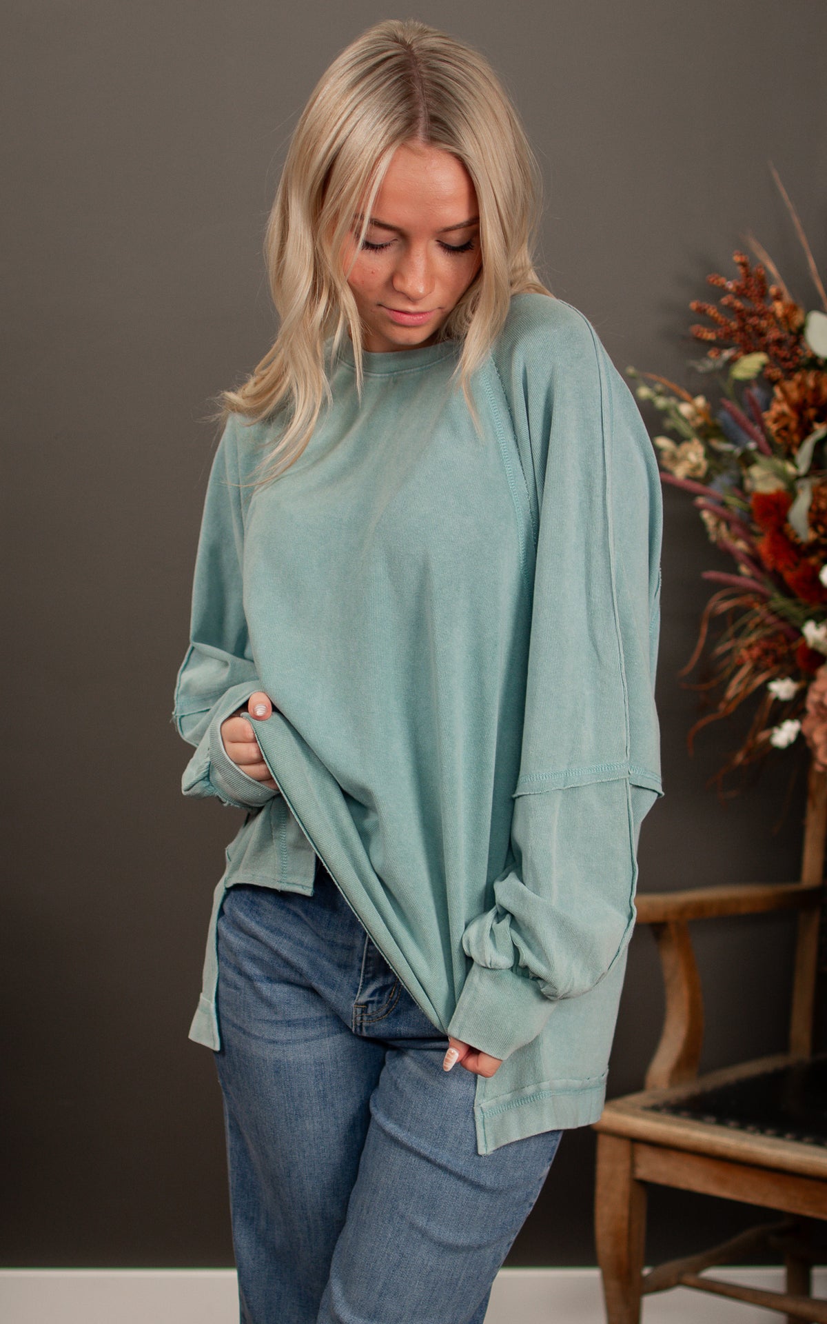 Seafoam Mermaid Top