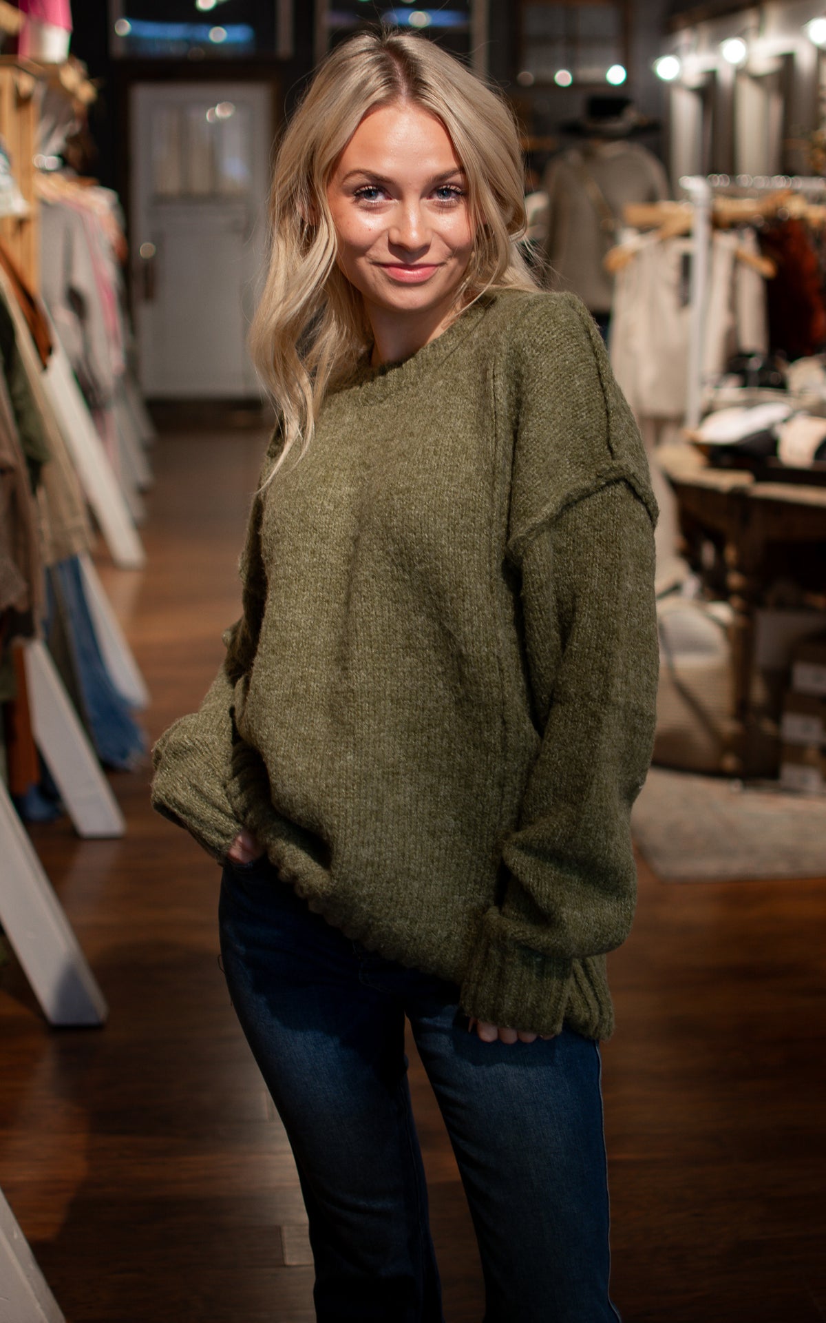 Mossy Oversized Sweater