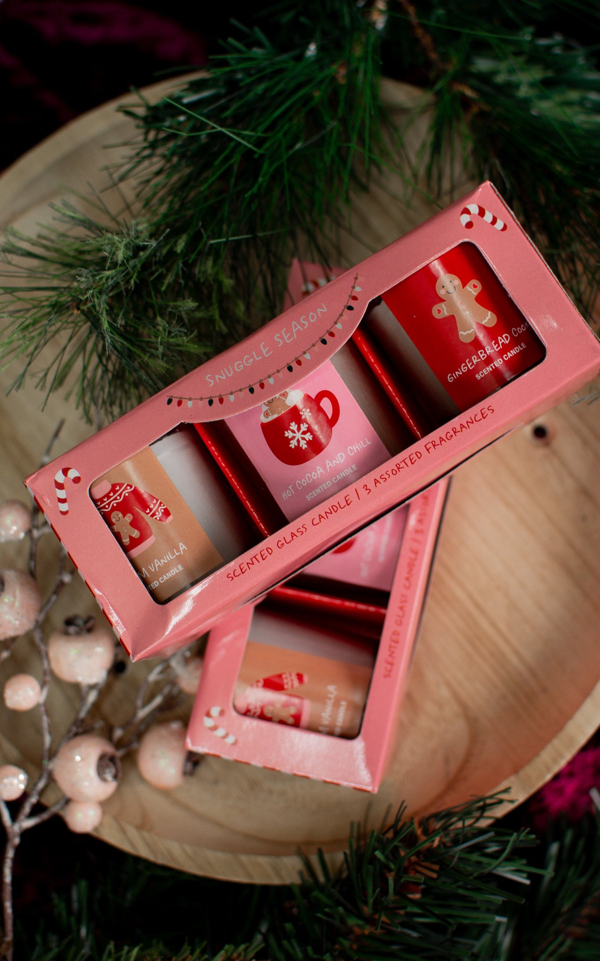 Christmas Fun Candle Set