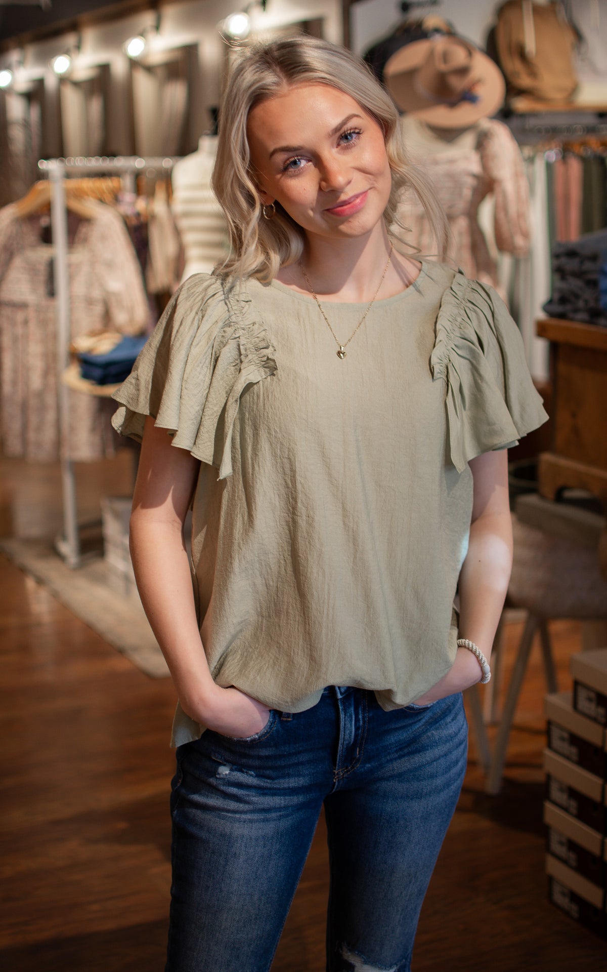 Ruffled and Ready Top